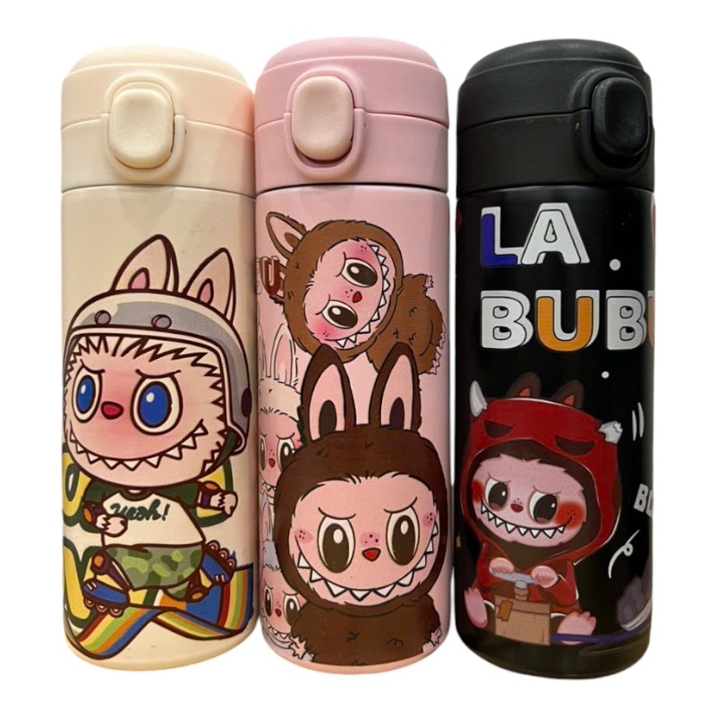 Bình Giữ Nhiệt Labubu Không Quay Xách 450ml 6.5x19.5cm – một lựa chọn đáng tham khảo trong bình nước inox