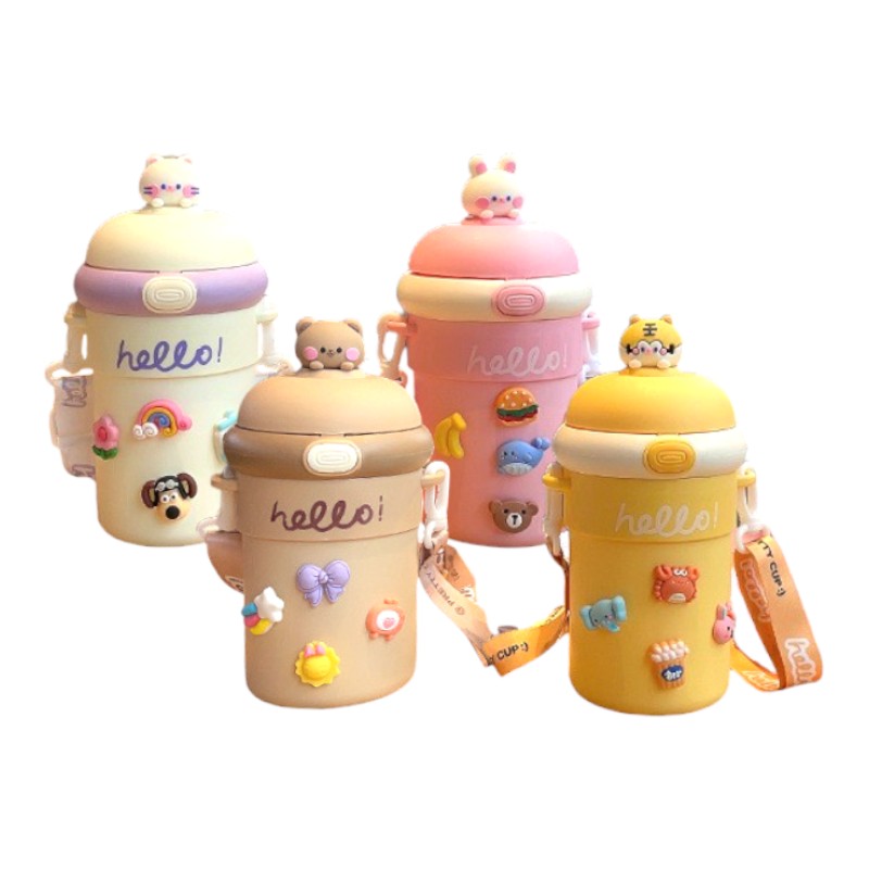 Khám phá Bình Giữ Nhiệt Thủy Tinh Hello 400ml thuộc nhóm Dụng cụ tiện ích