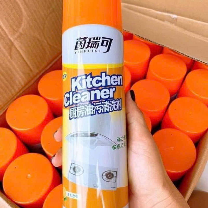 Bình Xịt Bọt Tuyết Tẩy Rửa Đa Năng Kitchen Cleaner 200ml