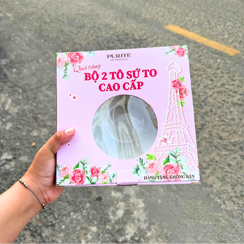 Bộ 2 Tô Sứ To Cao Cấp Purite & Olive