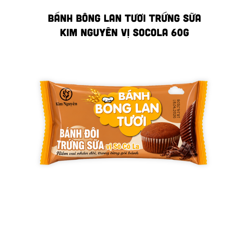Hình ảnh sản phẩm nguyên gói với tên gọi và khối lượng 60g thể hiện rõ