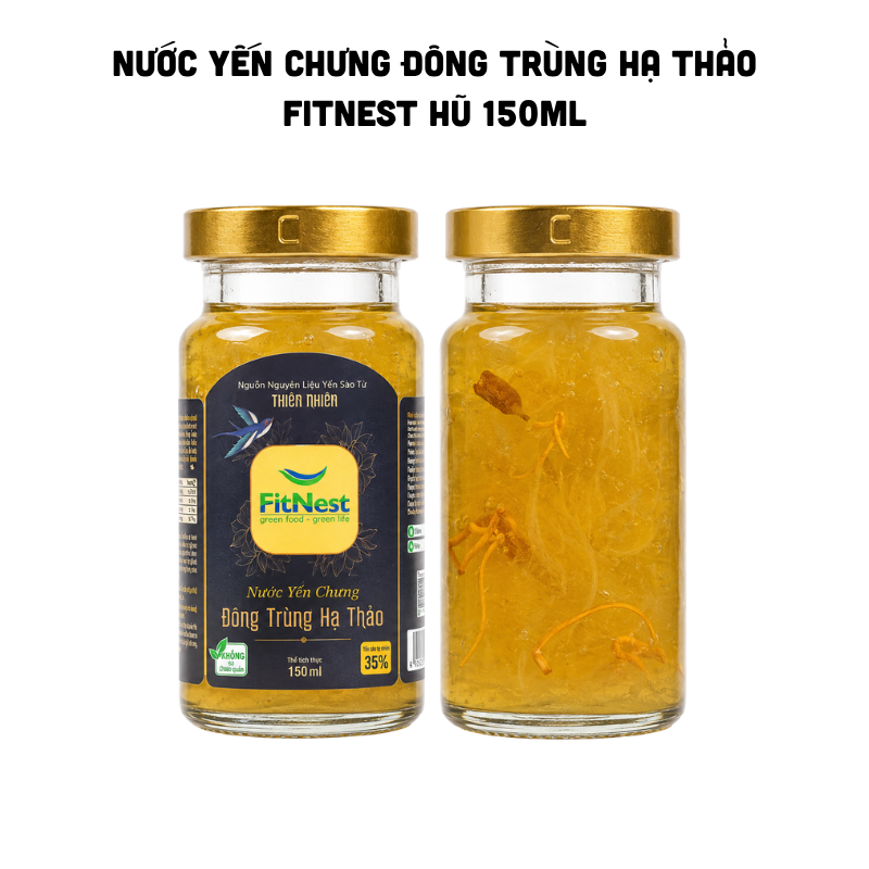 Nước Yến Chưng Đông Trùng Hạ Thảo FitNest 150ml