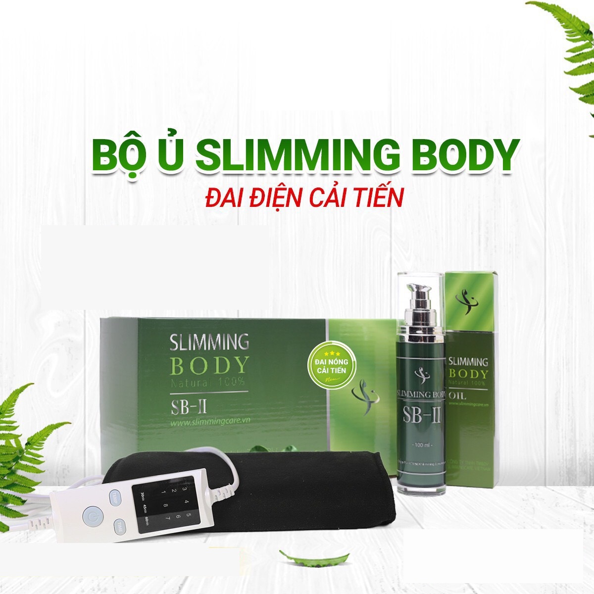 Bộ Ủ Nóng Tan Mỡ Slimming Body SB-II
