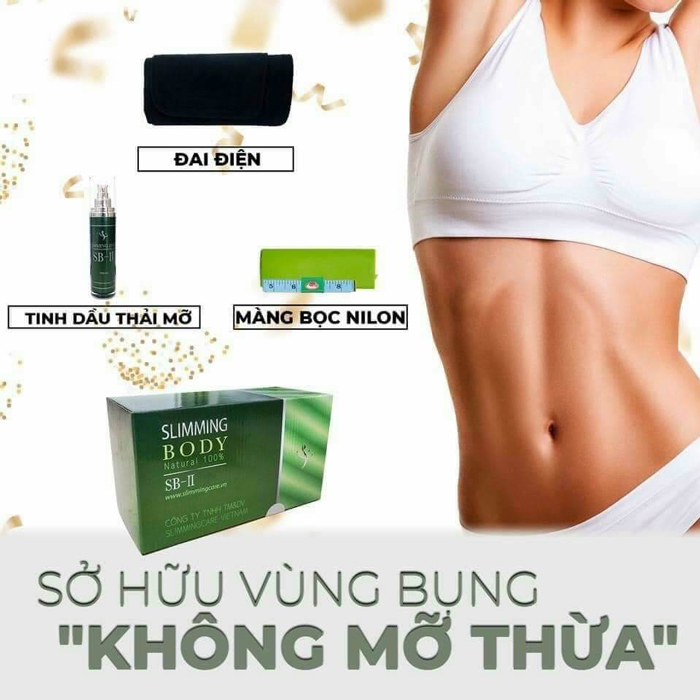 Bộ Ủ Nóng Tan Mỡ Slimming Body SB-II