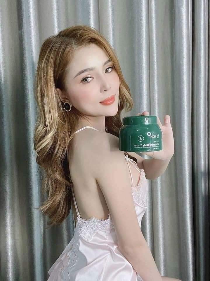 Kem Body Diệp Lục MQ Skin Nature Whitening Body Cream 150g
