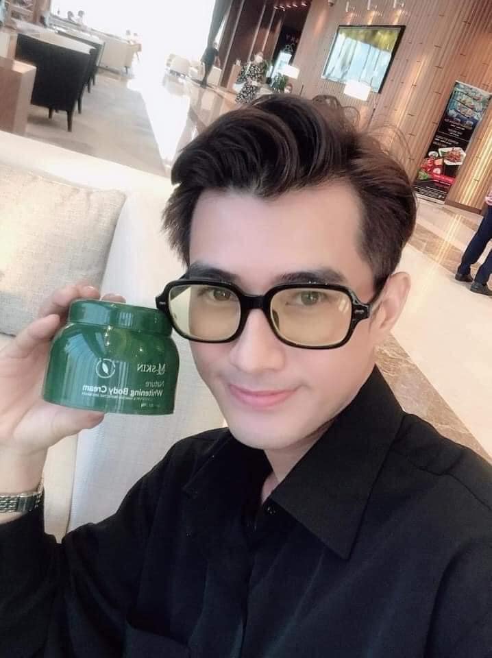 Kem Body Diệp Lục MQ Skin Nature Whitening Body Cream 150g