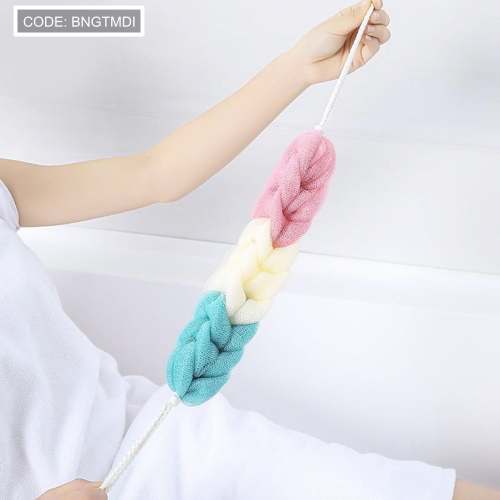 Bông Tắm Dài 3 Màu Tạo Bọt 27X5cm moi