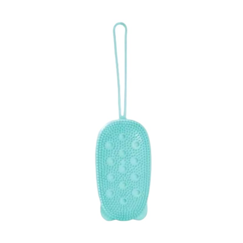 Bông Tắm Silicone Hình Chuột 2 Mặt Tạo Bọt - Mềm Mại 12x6,5x5,5cm (5cm)