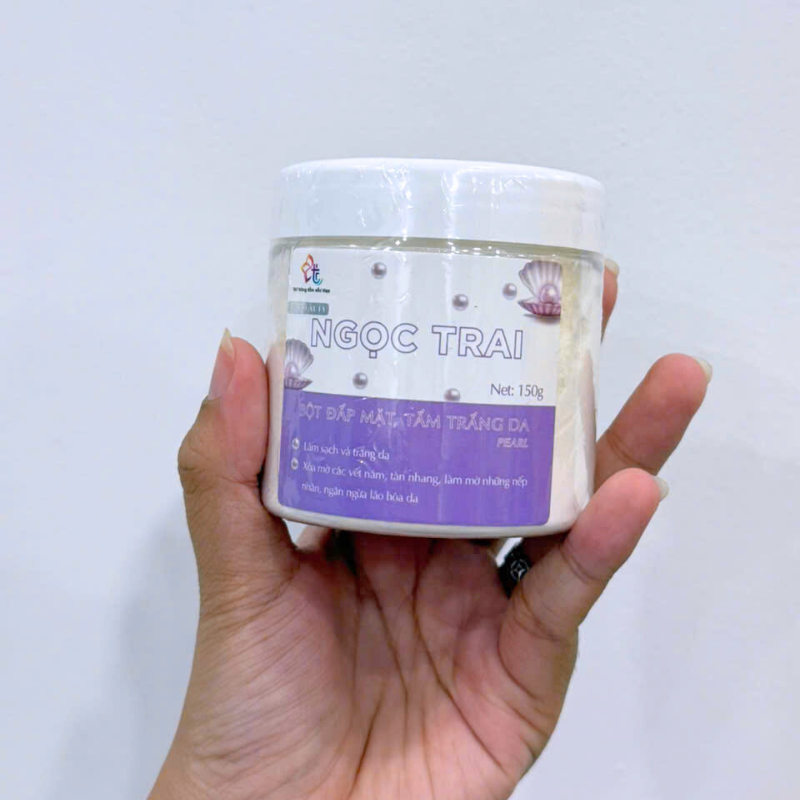 Bột Đắp Mặt Tắm Trắng Da Ngọc Trai T&T Beauty 150g/Hộp