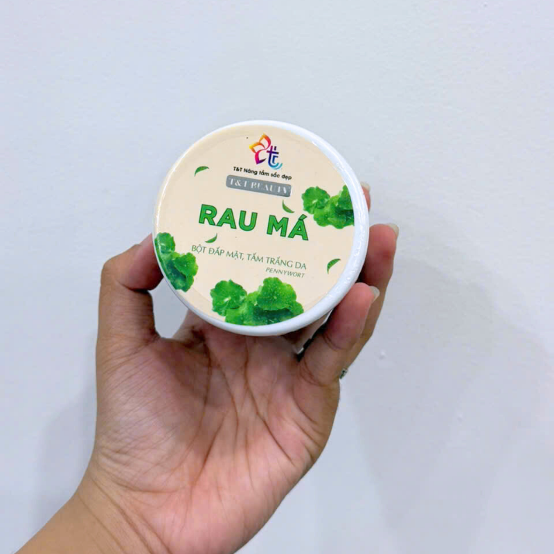 Bột Đắp Mặt Tắm Trắng Da Rau Má T&T Beauty 150g/Hộp