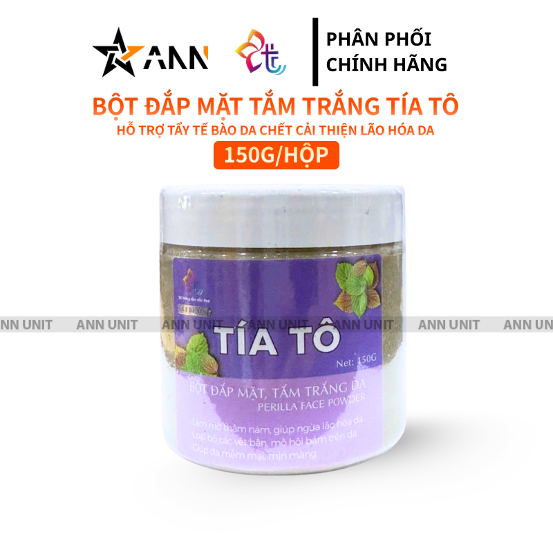 Hình ảnh hộp bột tía tô dung tích 150g
