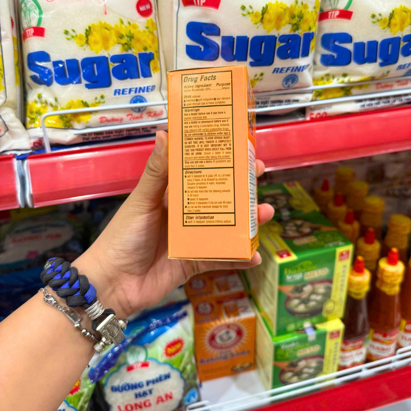Bột Baking Soda Natural Soda Pure 454g