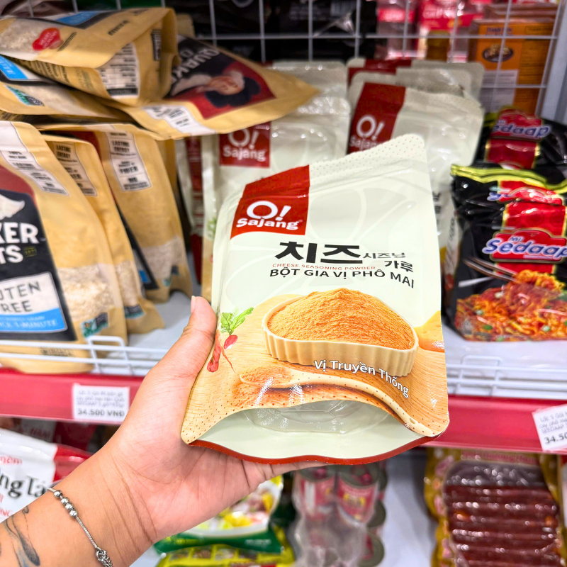 Bột Gia Vị Phô Mai O!SAJANG Vị Truyền Thống 250g
