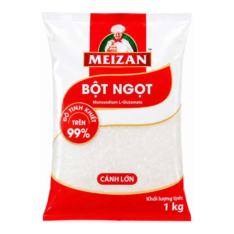 Bột Ngọt MEIZAN Cánh Lớn 1kg – một lựa chọn đáng tham khảo trong Meizan