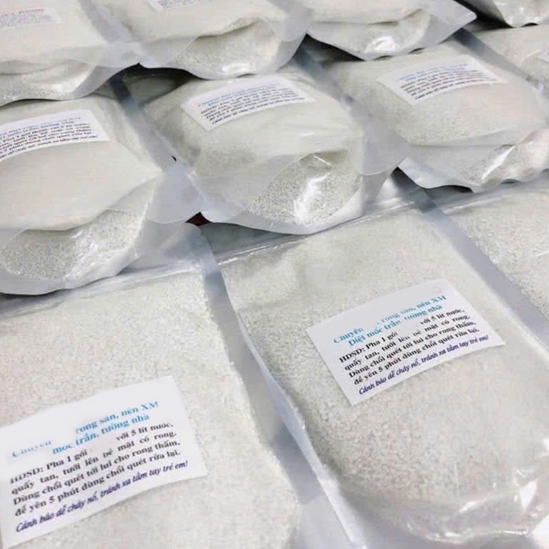 Bột Tẩy Rong Rêu Chống Trơn Trượt Sân Vườn 400g