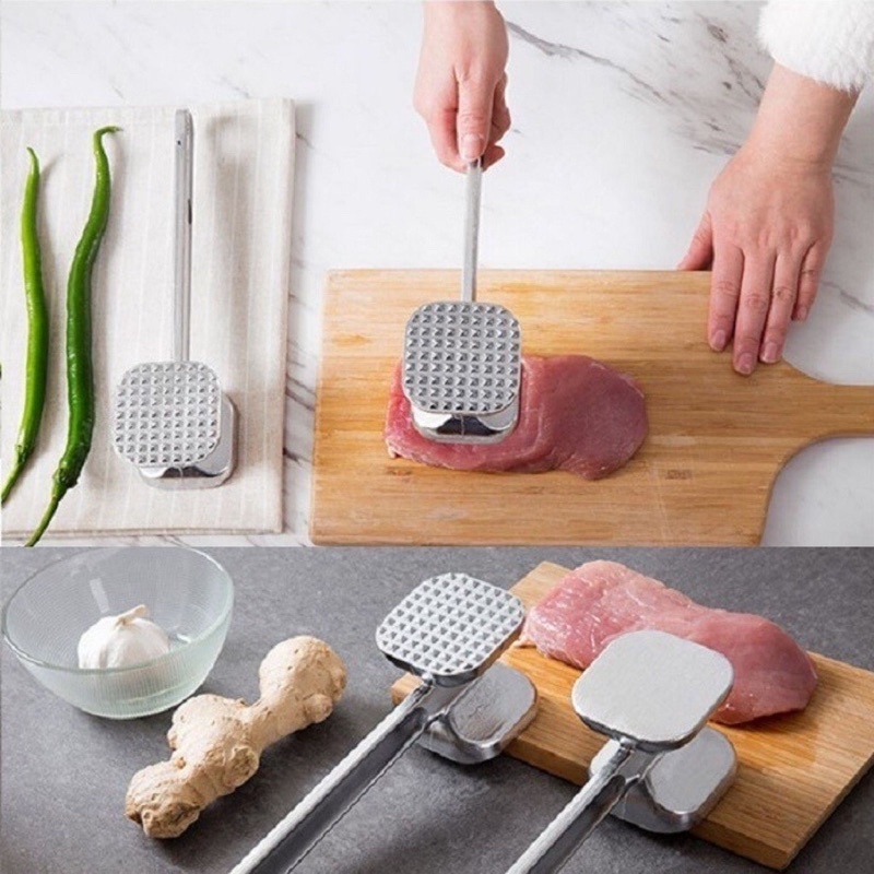Thao tác dần thịt với đầu búa hai mặt