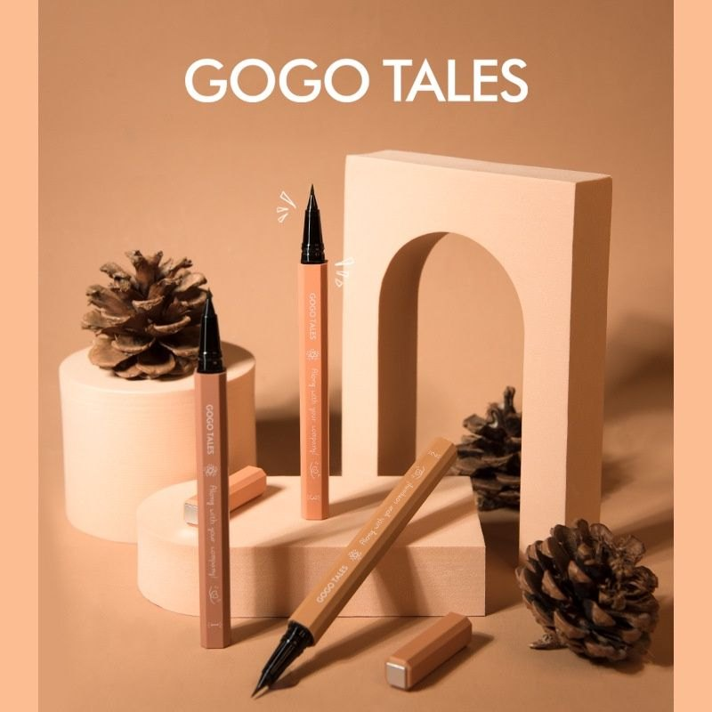 Bút Kẻ Mắt Gogo Tales Nét Mảnh Đẹp Không Lem Lâu Trôi