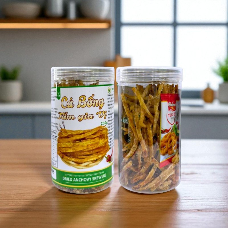 Cá Bống Tẩm Gia Vị 250g Hộp