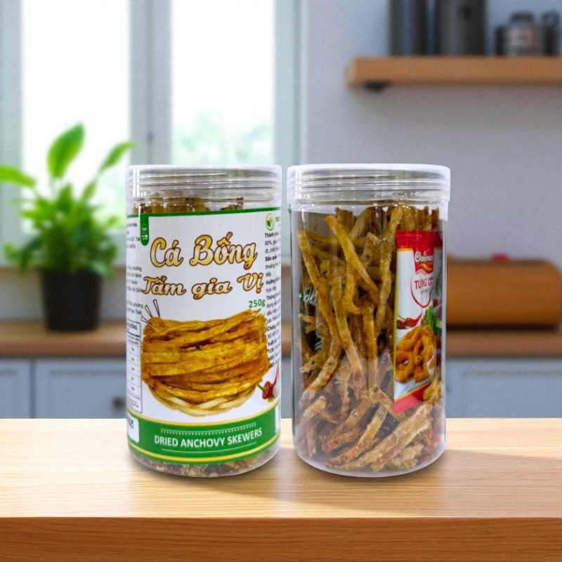 Cá Bống Tẩm Gia Vị 250g Hộp