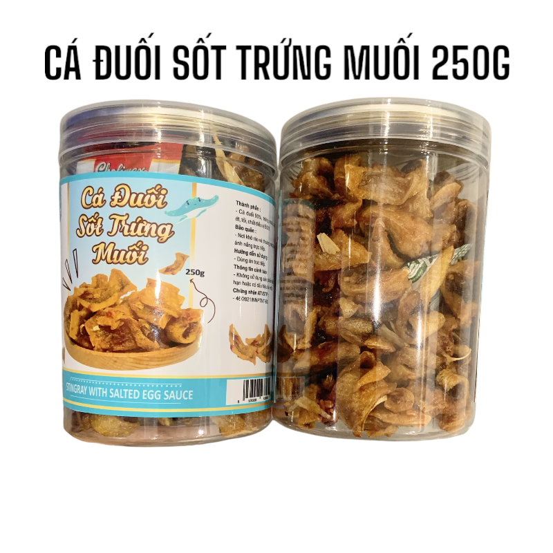 Cá Đuối Sốt Trứng Muối 250g