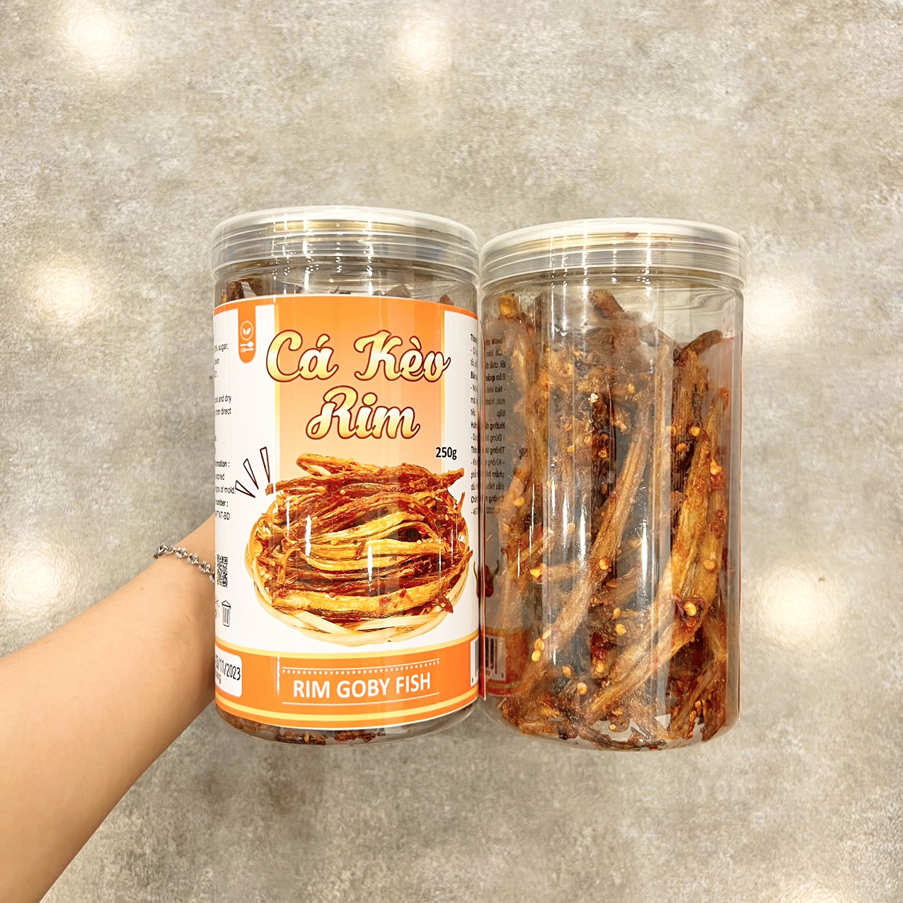 Cá Kèo Rim Tỏi Ớt 250g Hộp