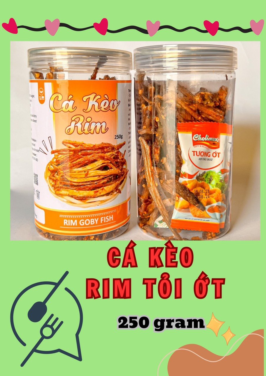 Cá Kèo Rim Tỏi Ớt 250g Hộp
