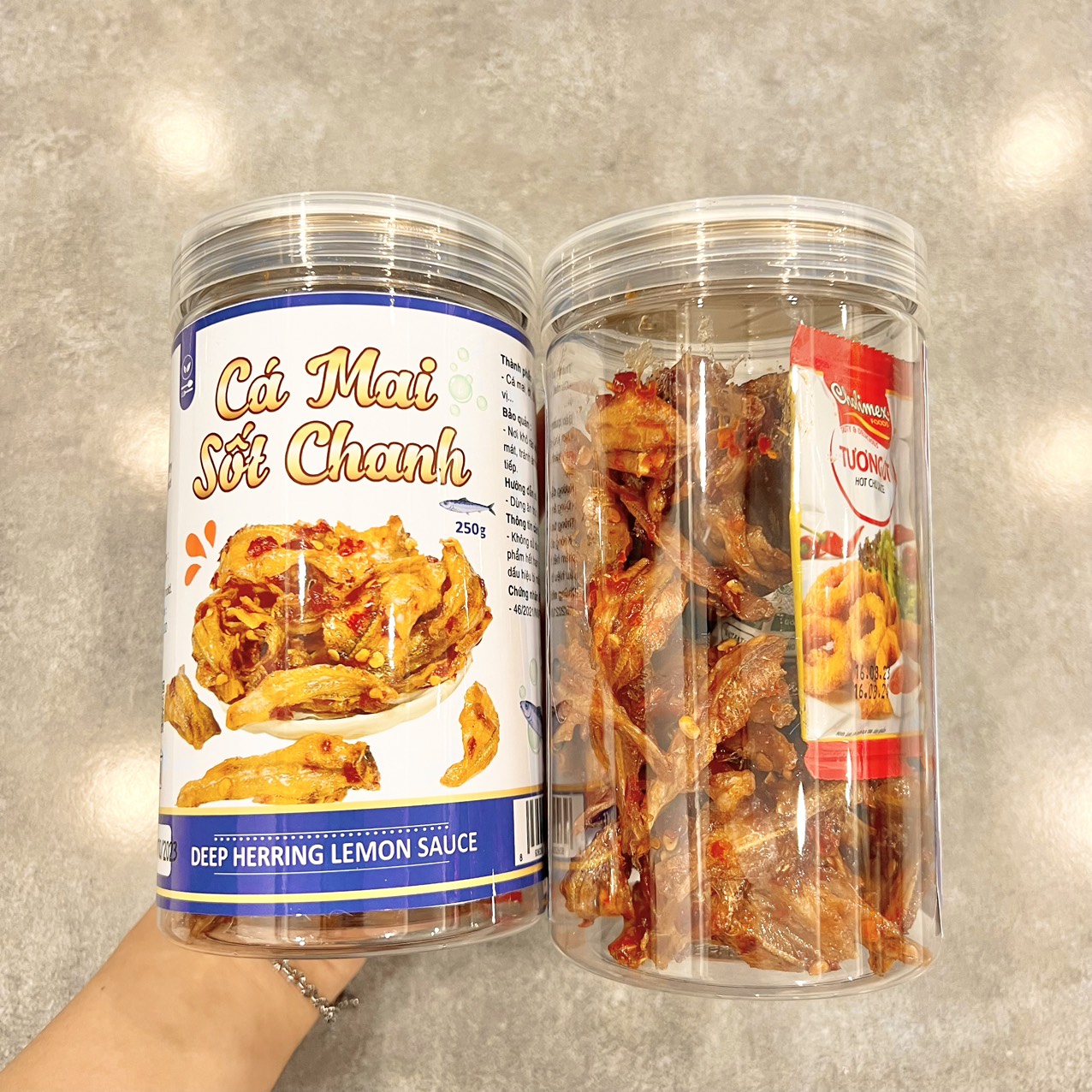 Cá Mai Sốt Chanh 250g Hộp