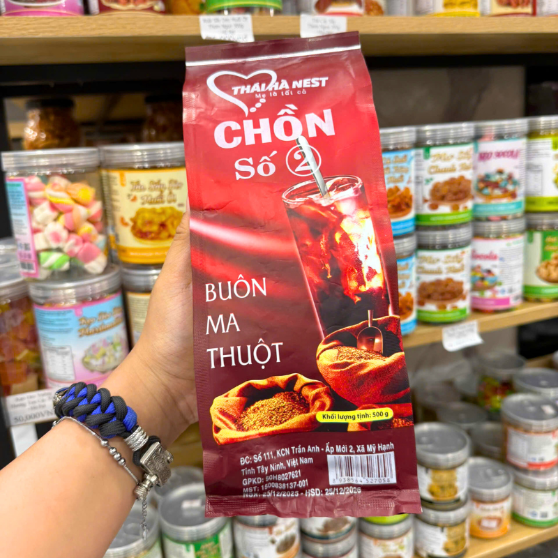 Cà Phê Chồn Buôn Ma Thuột Số 2 - Cà Phê Chồn Thái Hà Nest Màu Đỏ 500g phù hợp để tham khảo khi chọn Thái Hà Nest