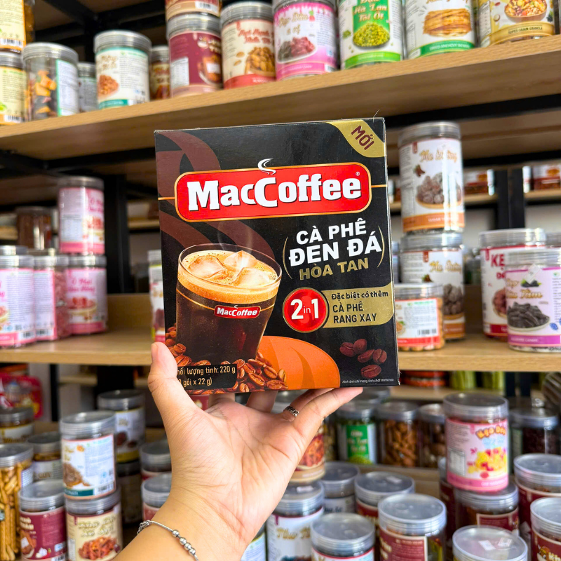 Cà Phê Đen Đá Mac Coffee - Cà Phê Đen Đá Hòa Tan 2 In 1 220g – một lựa chọn đáng tham khảo trong maccoffee