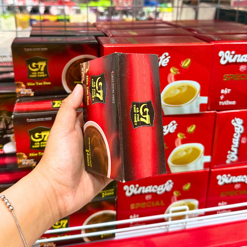 Cà Phê Hòa Tan Đen G7 Trung Nguyên Legend 30g (15 gói x 2g)