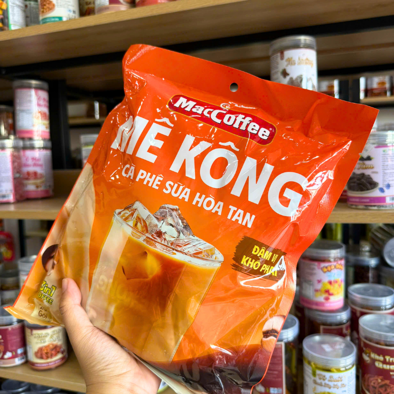 Cà Phê Mê Kông Cà Phê Sữa Hòa Tan Đậm Vị MacCoffee 20 Gói