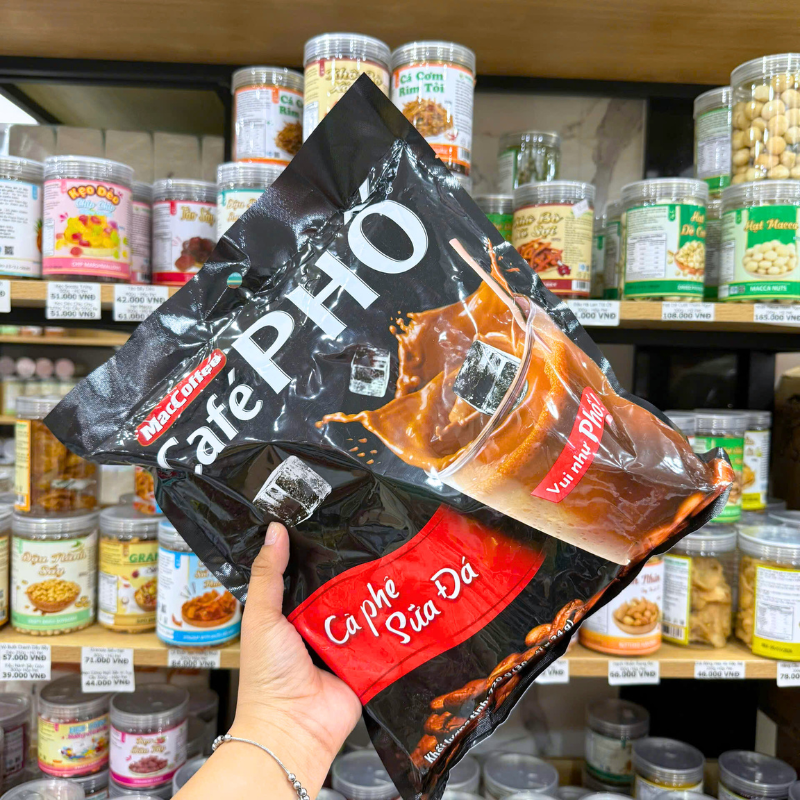 Thiết kế bao bì nhấn mạnh phong cách cà phê sữa đá