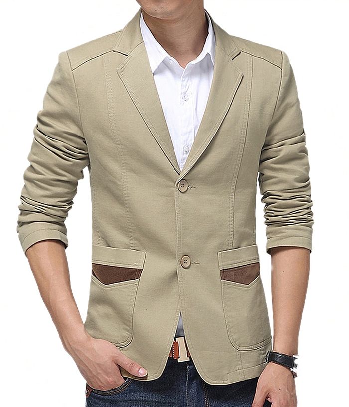 Áo khoác nam giả vest kaki có lẽ là phong cách mix đồ không bao giờ lỗi mốt dành cho các chàng trai