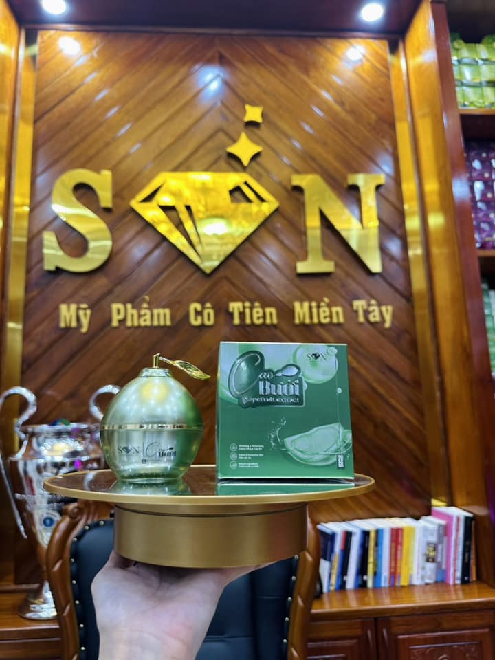 Bao bì hũ tròn và hộp giấy tông xanh ánh kim