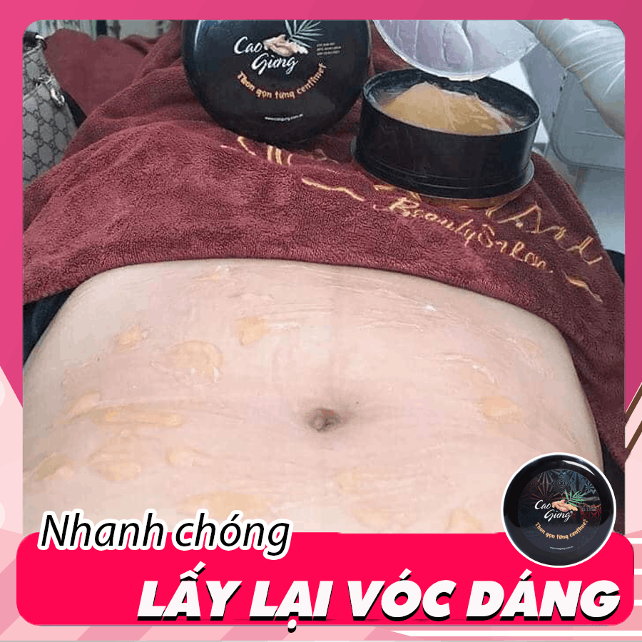 Cao Gừng Tan Mỡ Bụng Thiên Nhiên Việt 250g