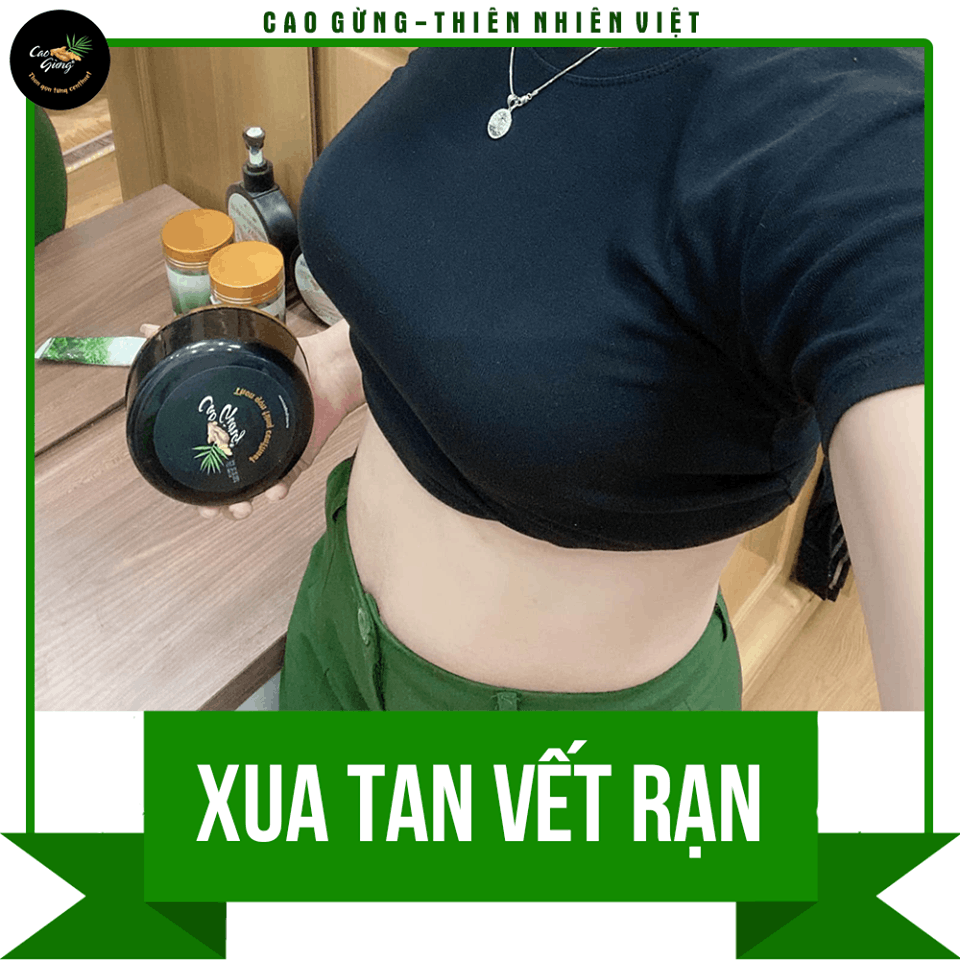 Cao Gừng Tan Mỡ Bụng Thiên Nhiên Việt 250g