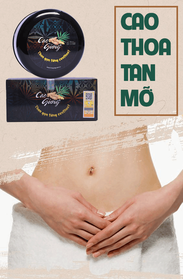Cao Gừng Tan Mỡ Bụng Thiên Nhiên Việt 250g