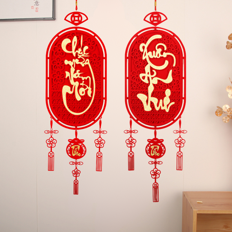 Gợi ý treo đối xứng trên tường trong không gian nhà ở
