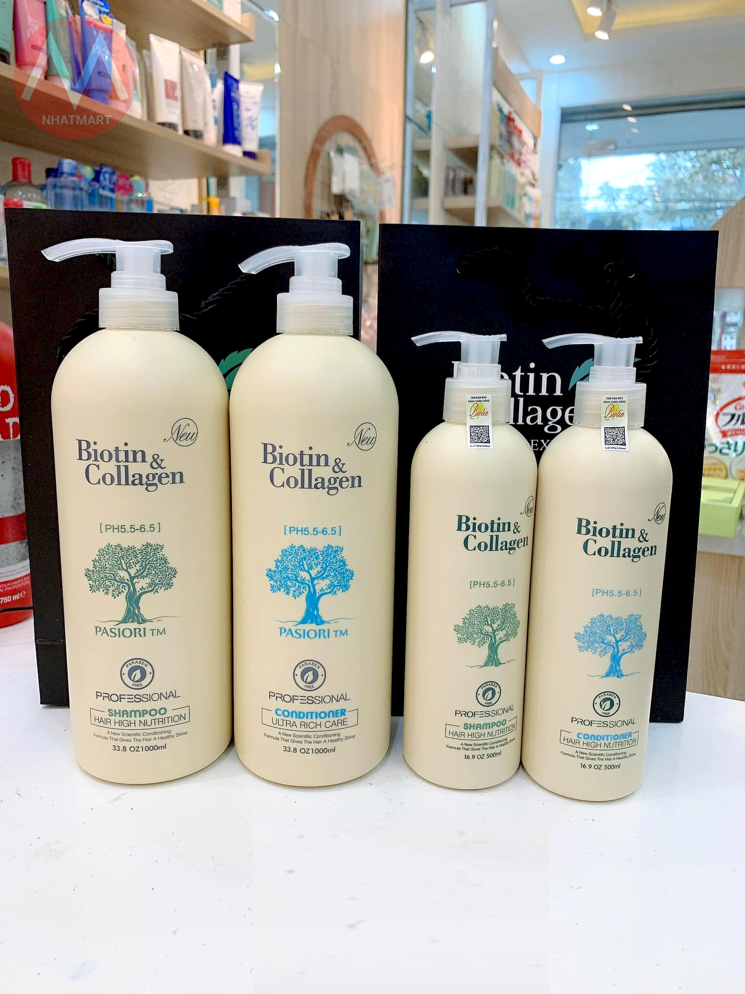 So sánh quy cách chai lớn 1000ml trong cùng dòng sản phẩm