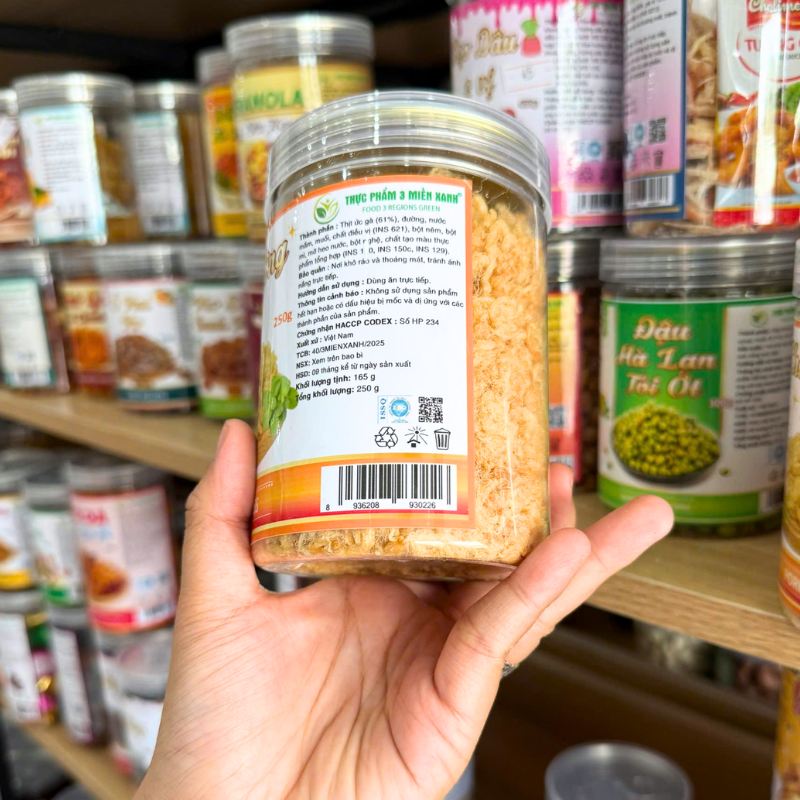 Mặt bên hộp với thông tin sản phẩm và mã vạch