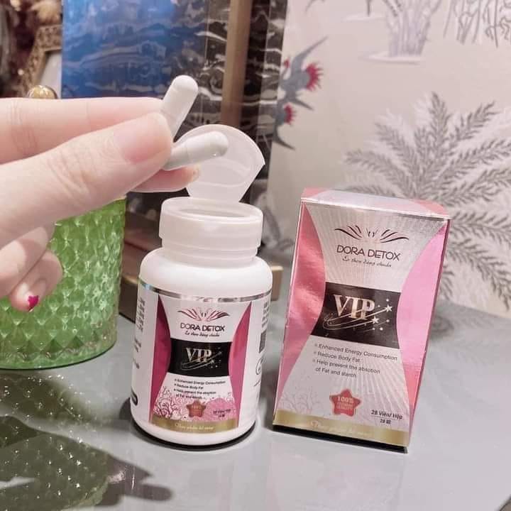 Chị em nhớ 2Viên Dora Detox Vip Dora trước bữa sáng nhé