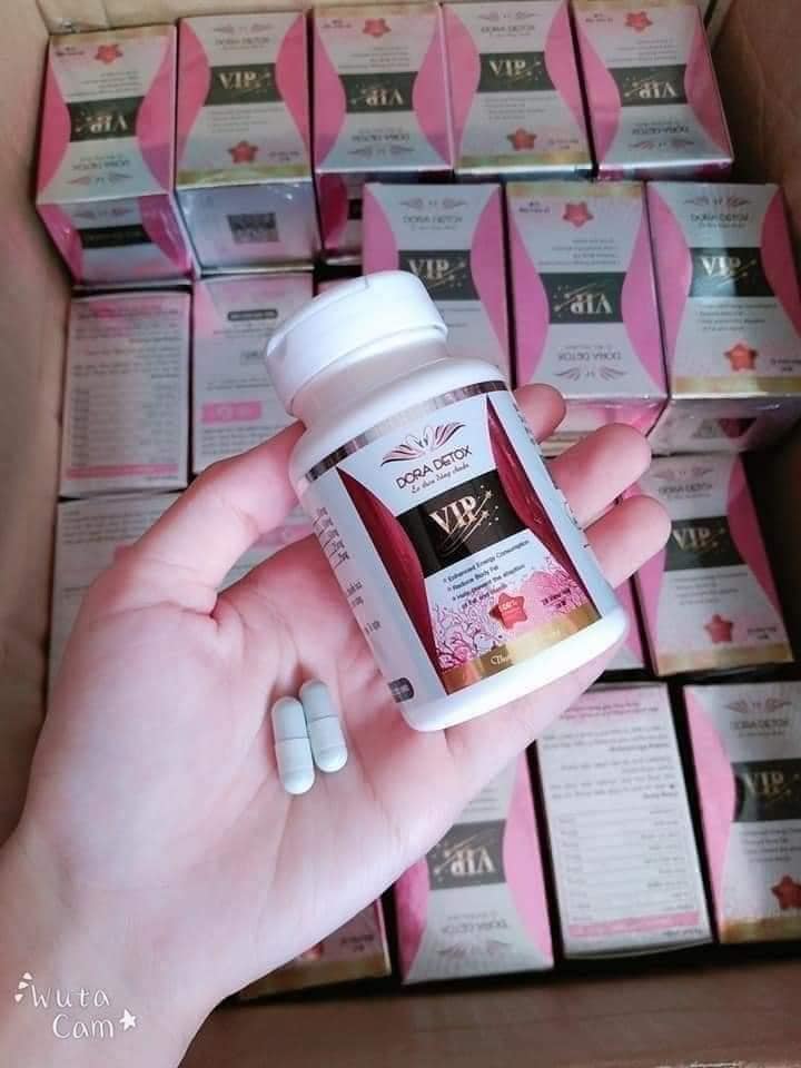 Chị em nhớ 2Viên Dora Detox Vip Dora trước bữa sáng nhé