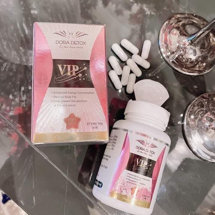 Chị em nhớ 2Viên Dora Detox Vip Dora trước bữa sáng nhé