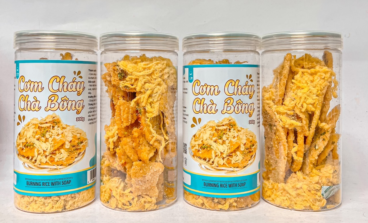 Cơm Cháy Chà Bông 300g Hộp
