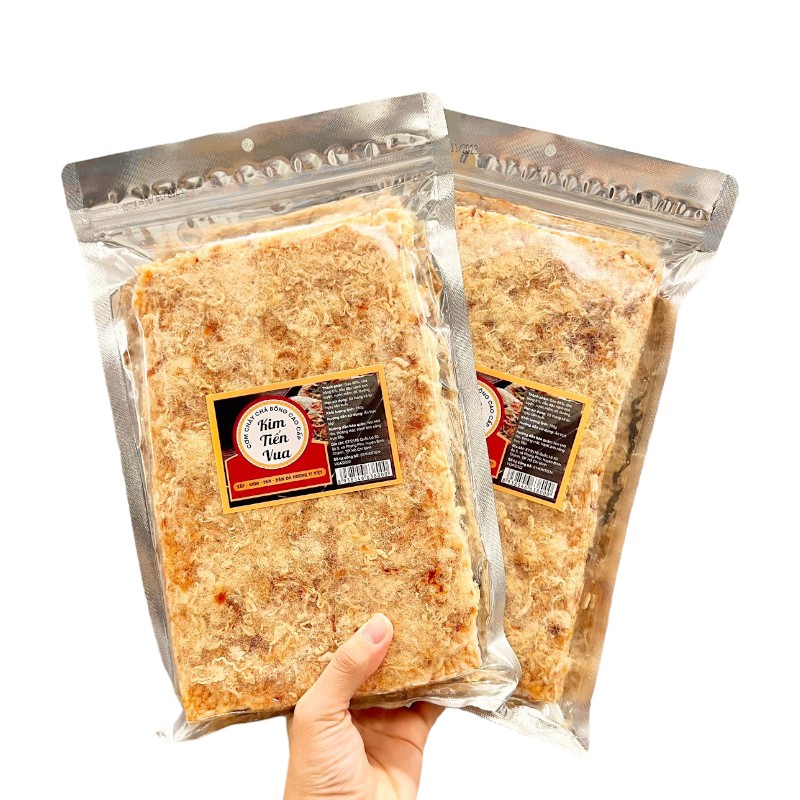 Cơm Cháy Chà Bông Tiến Vua Thơm Ngon Giòn Rụm 180g phù hợp để tham khảo khi chọn cơm cháy chà bông
