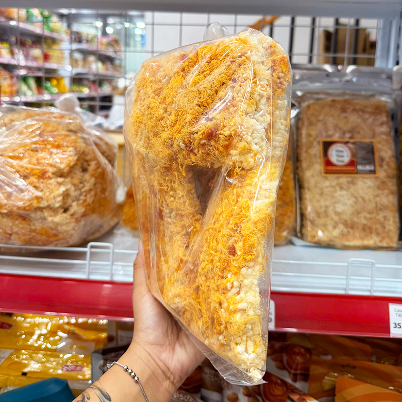 Cơm Cháy Siêu Chà Bông Vuông Bể Bịch 500g