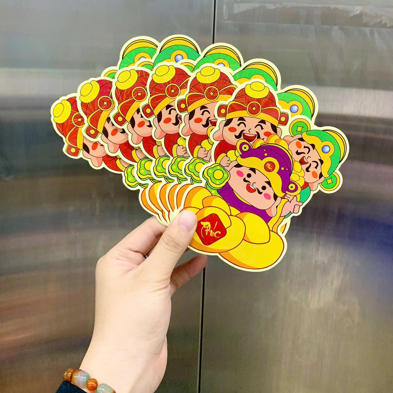 Combo 10 Bao Lì Xì Chibi Tết Bính Ngọ 2026