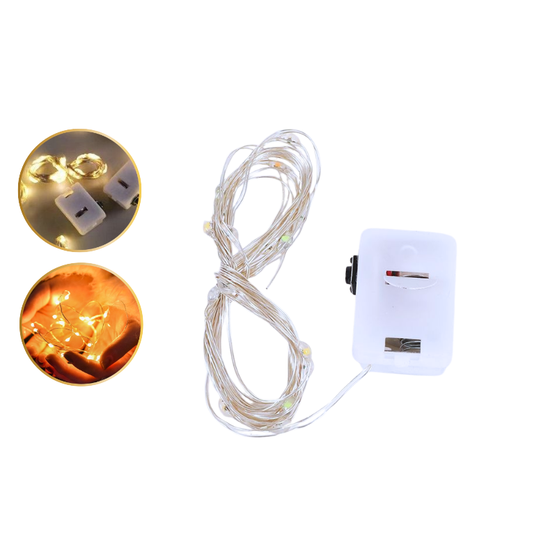 Khám phá Combo 10 Dây Đèn Đom Đóm Mini - Dây Đèn Chớp Trang Trí thuộc nhóm Phụ kiện làm quà tặng