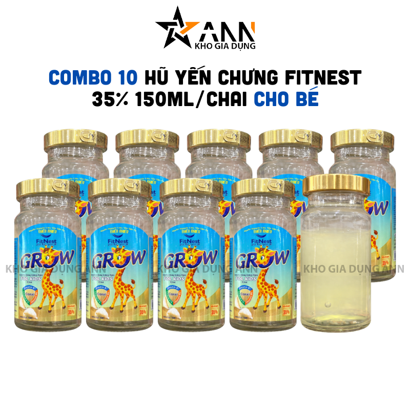 Hình ảnh trọn bộ combo 10 hủ đóng hũ thủy tinh