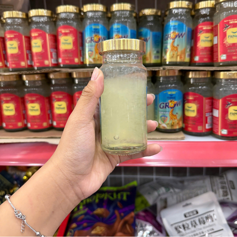 Combo 10 Hủ Yến Chưng Đường Phèn Vị Vani Cho Bé Kids Grow FitNest 35% 150ml
